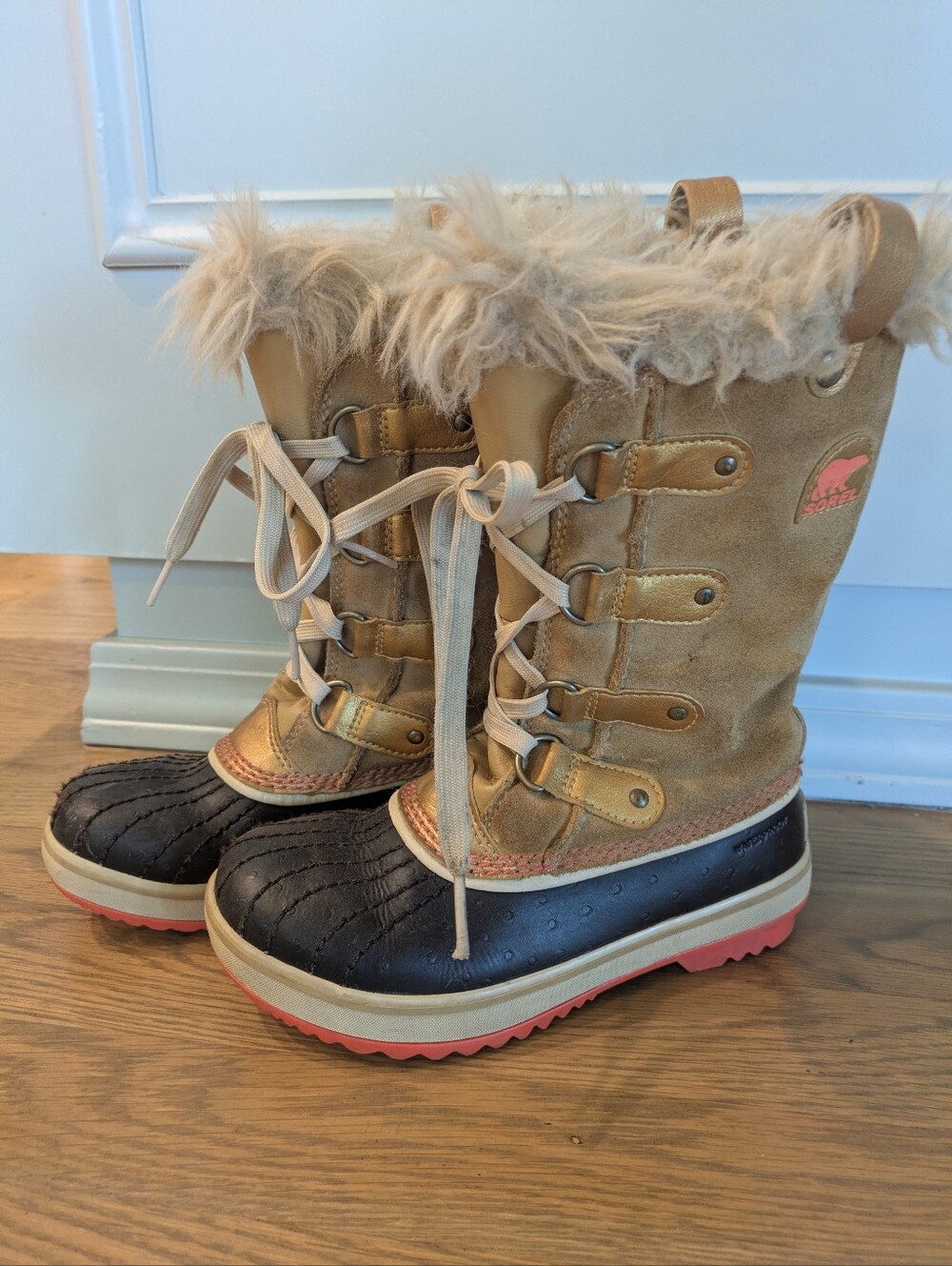 Sorel Youth Joan of Arctic Winter Boots Size 1